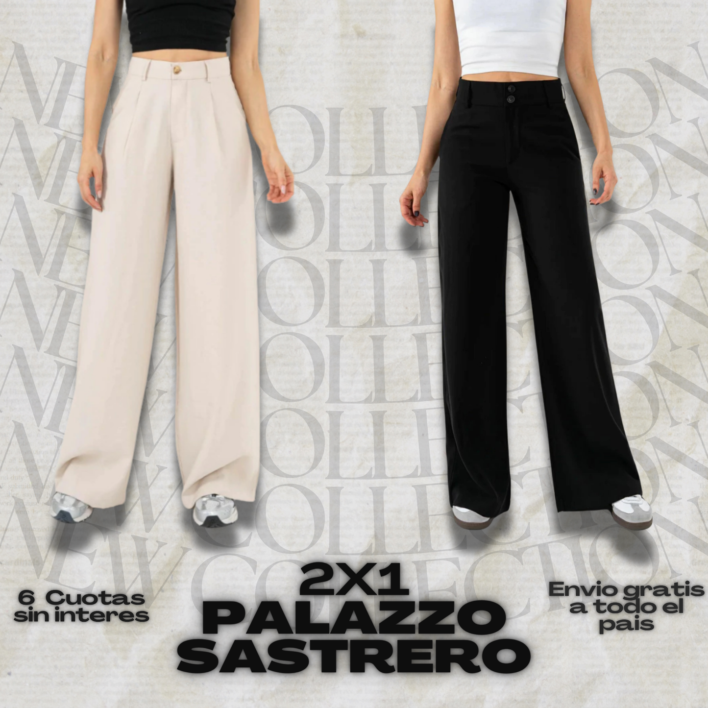2x1 PALAZZO SASTRERO - IMPORTACION DE LA MEJOR CALIDAD