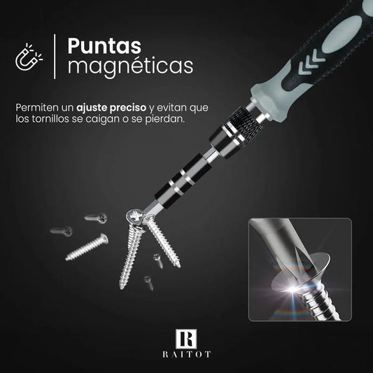 Juego Set Kit Destornilladores Celulares Tablet Electronica Modelo IP-1 Marca 101 Puntas Intercambiables