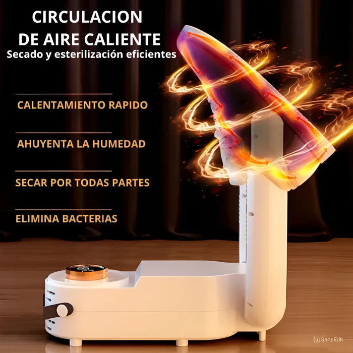 Secador De Zapatillas 2 En 1 Eléctrico Plegable