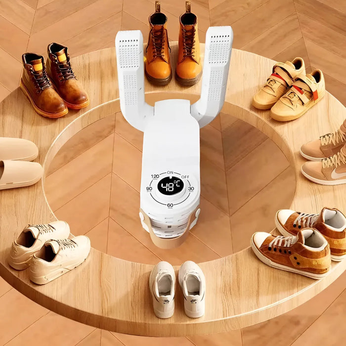 Secador De Zapatillas 2 En 1 Eléctrico Plegable