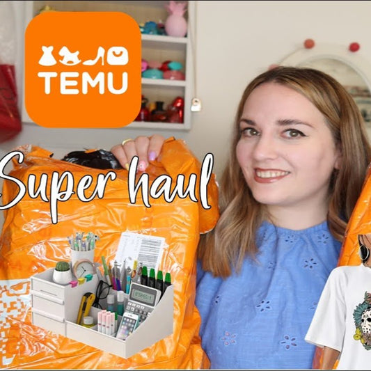 Haul de Temu (Caja de productos directamente de Temu importados)