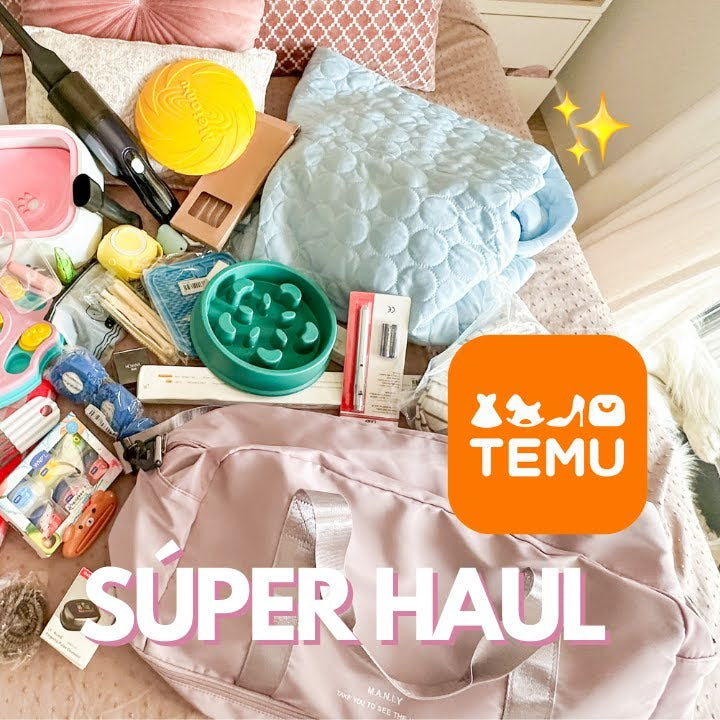 Haul de Temu (Caja de productos directamente de Temu importados)